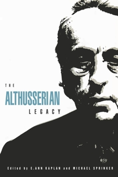 Paperback The Althusserian Legacy Book