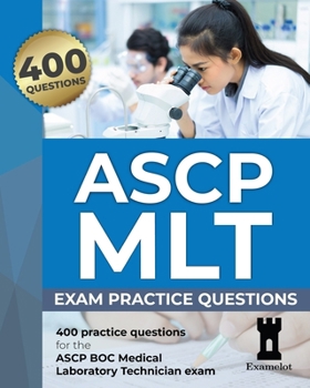 Paperback ASCP MLT Exam: Practice Questions Book