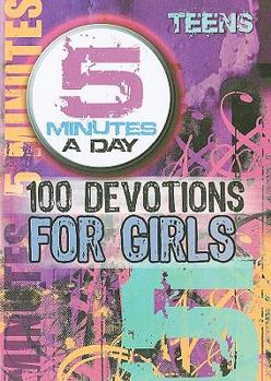 Paperback 100 Devos For Girls 5 Minutes Book