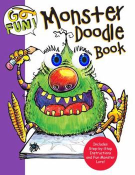 Paperback Go Fun! Monster Doodle Book: Volume 8 Book