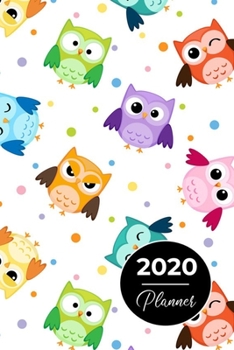 Paperback Weekly Planner 2020: Weekly/Monthly Day Planner (January 2020 - December 2020) 9" x 6" Organizer Book PLN19 Book