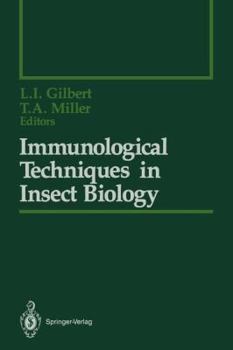 Paperback Immunological Techniques in Insect Biology Book