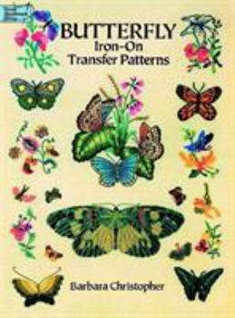 Paperback Butterfly Iron-On Transfer Patterns Book