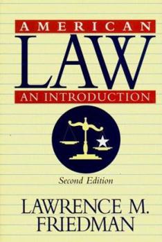 Hardcover American Law: An Introduction Book