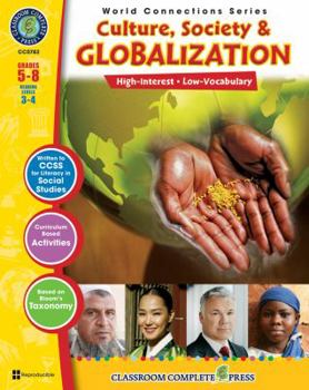 Perfect Paperback Culture, Society & Globalization Gr. 5-8 - Classroom Complete Press (World Connections Series) Book