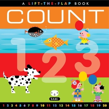 Board book Sami Flip + Find Series: Count Book