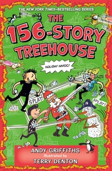 Hardcover The 156-Story Treehouse: Holiday Havoc! Book