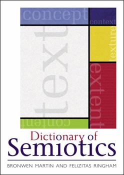 Paperback Dictionary of Semiotics Book