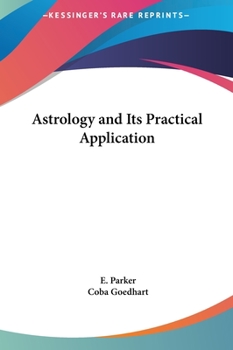 Hardcover Astrology and Its Practical Application Book