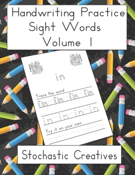 Paperback Handwriting Practice: Sight Words Book