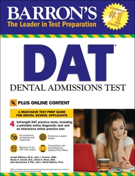 Paperback DAT: Dental Admissions Test Book