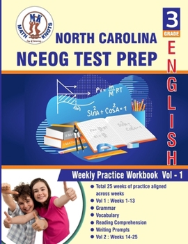 5th Grade Math : North Carolina State (NC EOG) Test Prep : Weekly Practice WorkBook Volume 2: Multiple Choice and Free Response | 1700+ Practice ... ( NCEOG ) State Test Prep by Math-Knots)
