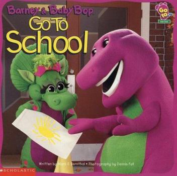 Paperback Barney & Baby Bop Go to School Book