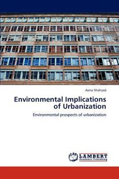 Paperback Environmental Implications of Urbanization Book