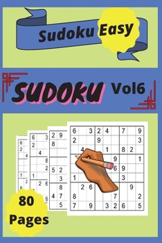 Paperback Sudoku Easy Vol 6: Vol 6 Book