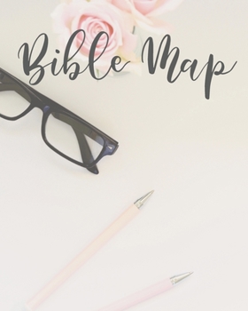 Paperback Bible Map: A Bible Mapping Journal For A Deeper Understanding Of The Bible Book