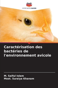 Paperback Caractérisation des bactéries de l'environnement avicole [French] Book