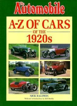 Hardcover A-Z of Cars of the 20s Book