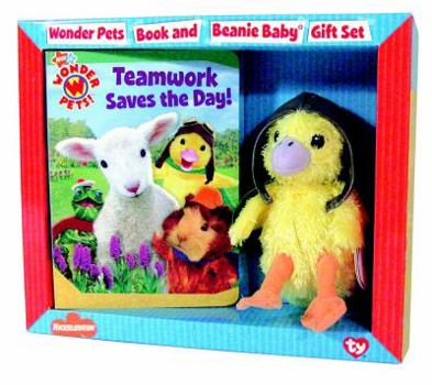 Board book Teamwork Saves the Day!: Book and Beanie Baby Gift Set [With Beanie Baby Plush] Book