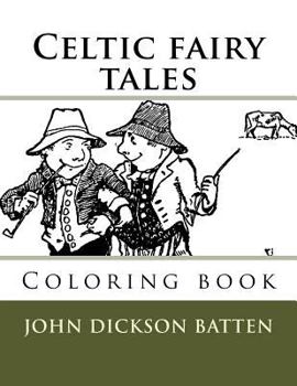 Paperback Celtic fairy tales: Coloring book