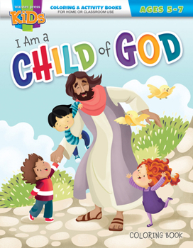 Paperback I Am a Child of God: Activity Book for Ages 5-7 Book