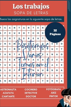 Los Trabajos Sopa de Letras Varios Temas en el interior