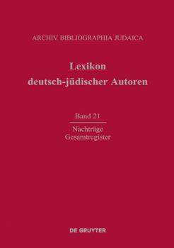 Hardcover Nachtrage Und Gesamtregister [German] Book