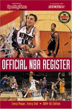 Paperback Official NBA Register: Every Player, Every Stat 2004-05 Edition Book