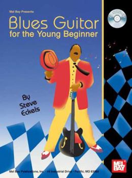 Paperback Blues Guitar for the Young Beginner [With CD] Book