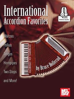 Paperback International Accordion Favorites Book