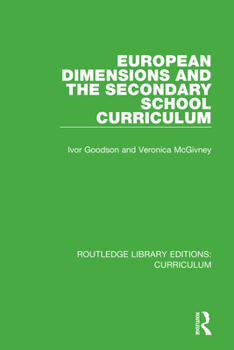 Paperback European Dimensions and the Secondary School Curriculum Book