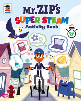 Paperback Mr. Zip's Super Steam Activity Book