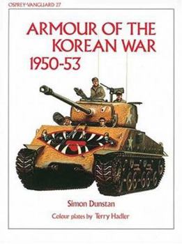 Paperback Armour of the Korean War 1950-53 Book