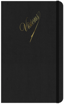 Black/Pink Visions Notebook - Black Dotted