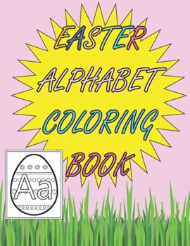 Paperback Easter Alphabet Coloring Book