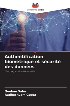 Paperback Authentification biométrique et sécurité des données [French] Book