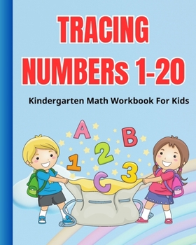 Paperback Tracing Numbers 1-20 Book: Practice Trace each number word, Count and color the items, Seashell numbers Book