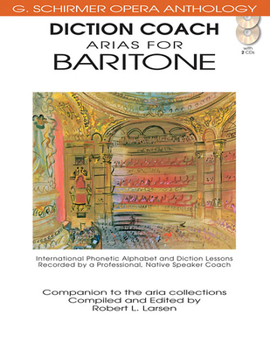 Paperback Diction Coach - G. Schirmer Opera Anthology (Arias for Baritone): Arias for Baritone [With 2 CDs] Book