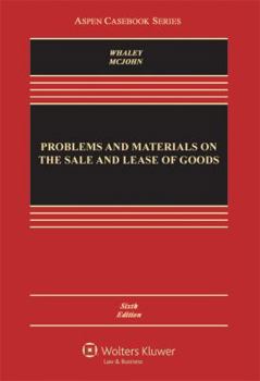 Hardcover Problems and Materials on the Sale and Lease of Goods Book