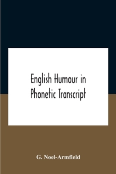 Paperback English Humour In Phonetic Transcript Book