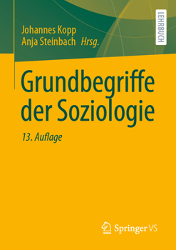 Paperback Grundbegriffe Der Soziologie [German] Book