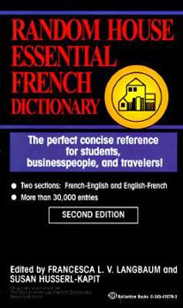 Mass Market Paperback Essential French Dictionary Book