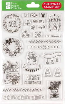 Misc. Christmas Clear Stamp Set Book