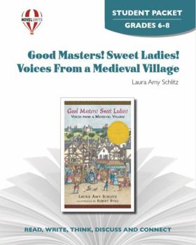 Paperback Good Masters! Sweet Ladies! - Student Packet by Novel Units Book