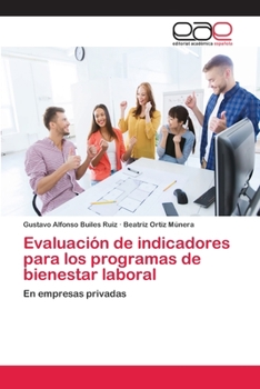 Paperback Evaluación de indicadores para los programas de bienestar laboral [Spanish] Book