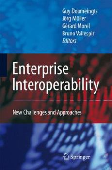 Hardcover Enterprise Interoperability: New Challenges and Approaches Book