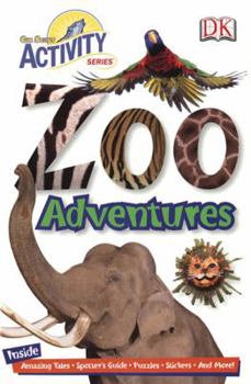Paperback Zoo Adventures [With Stickers] Book