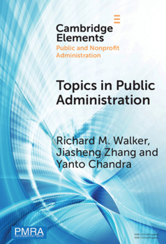 Hardcover Topics in Public Administration: Perspectives from Computational Social Sciences and Corpus Linguistics Book