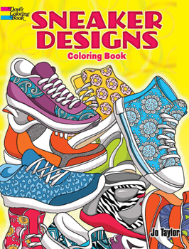 Paperback Sneaker Designs Coloring Book