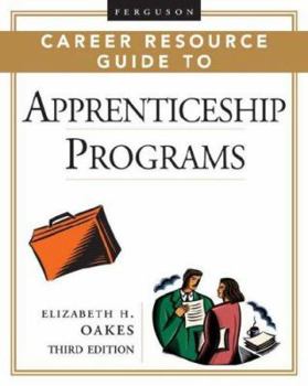 Hardcover Ferguson Career Resource Guide to Apprenticeship Programs Book